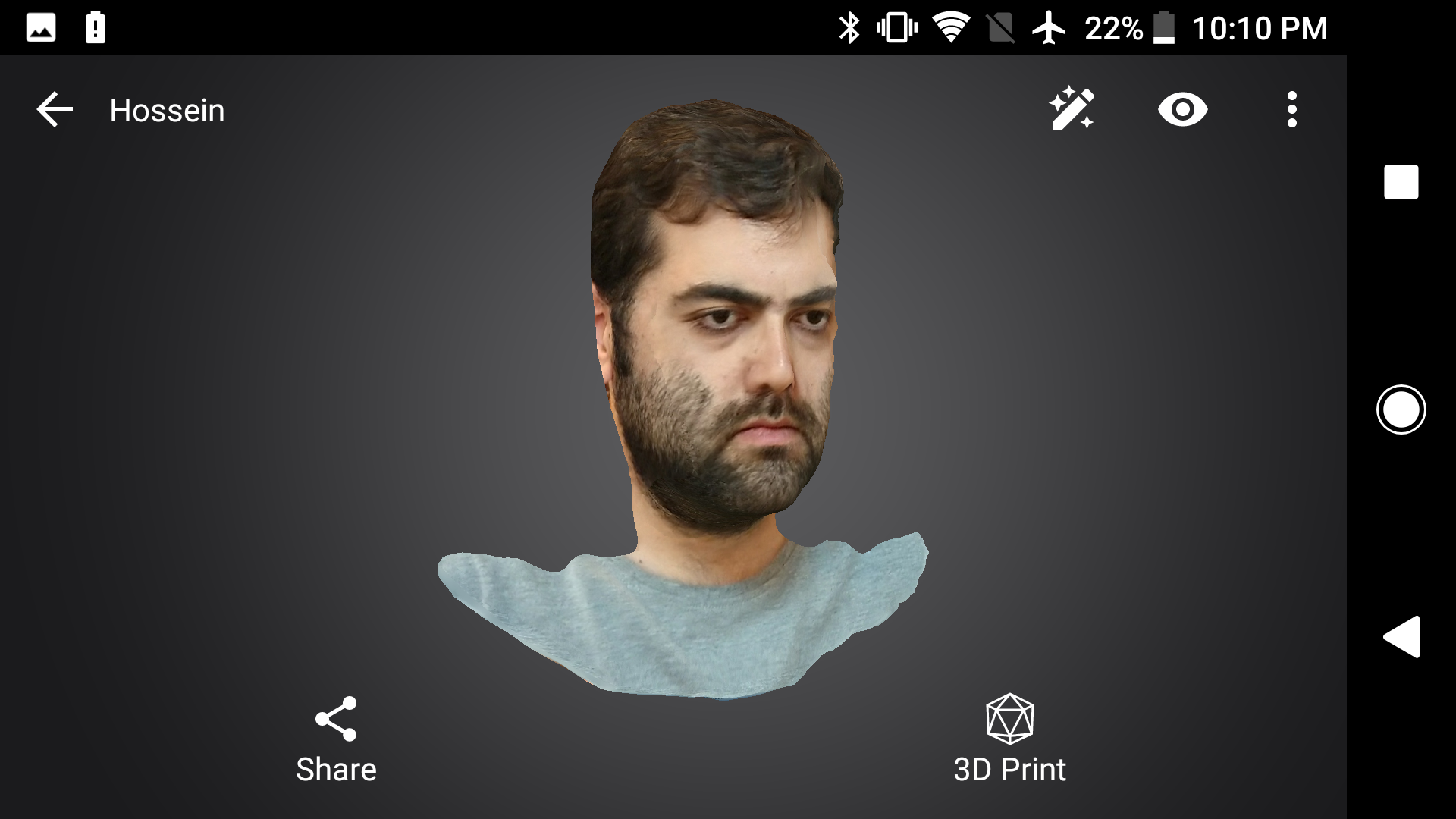 اکسپریا ایکس زد وان - 3D Creator