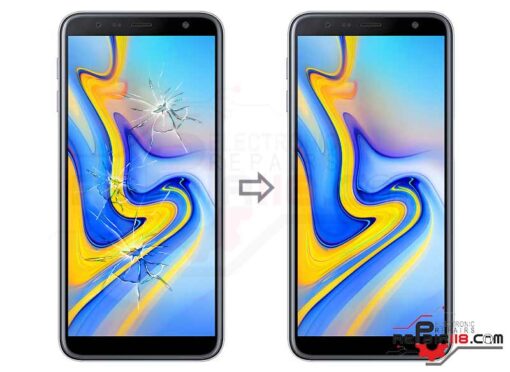 تعویض گلس ال سی دی گوشی سامسونگ Samsung Galaxy J6 Plus