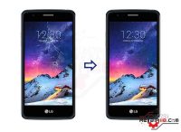 قیمت خرید تعویض گلس ال سی دی گوشی ال جی LG K8