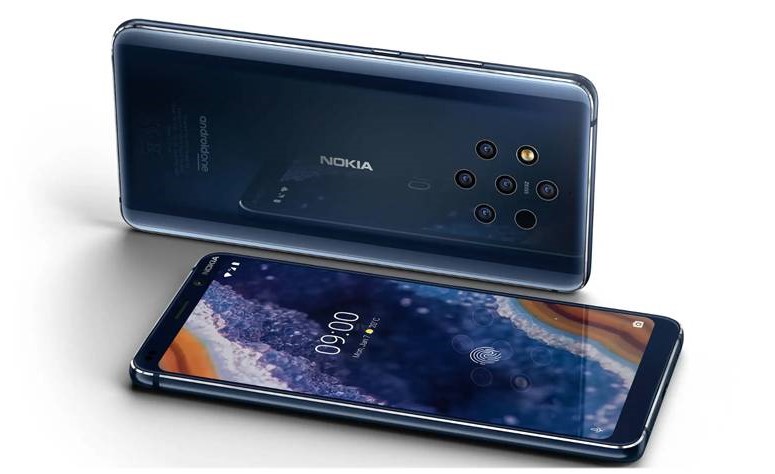 دوربین جلو گوشی Nokia 9 PureView