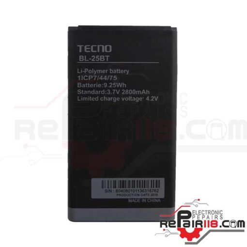 باتری گوشی تکنو با کد فنی Tecno BL-25BT