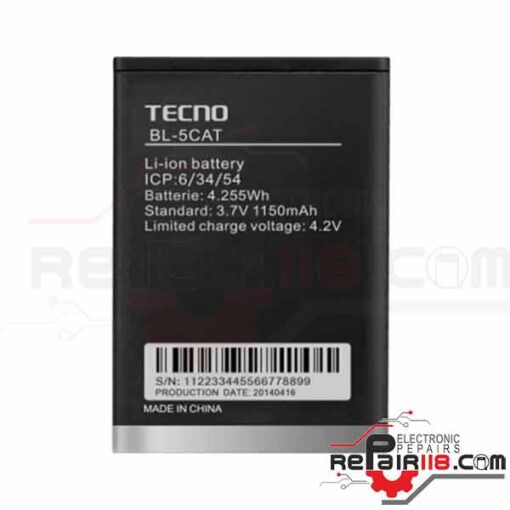 باتری گوشی تکنو با کد فنی Tecno BL-5CAT