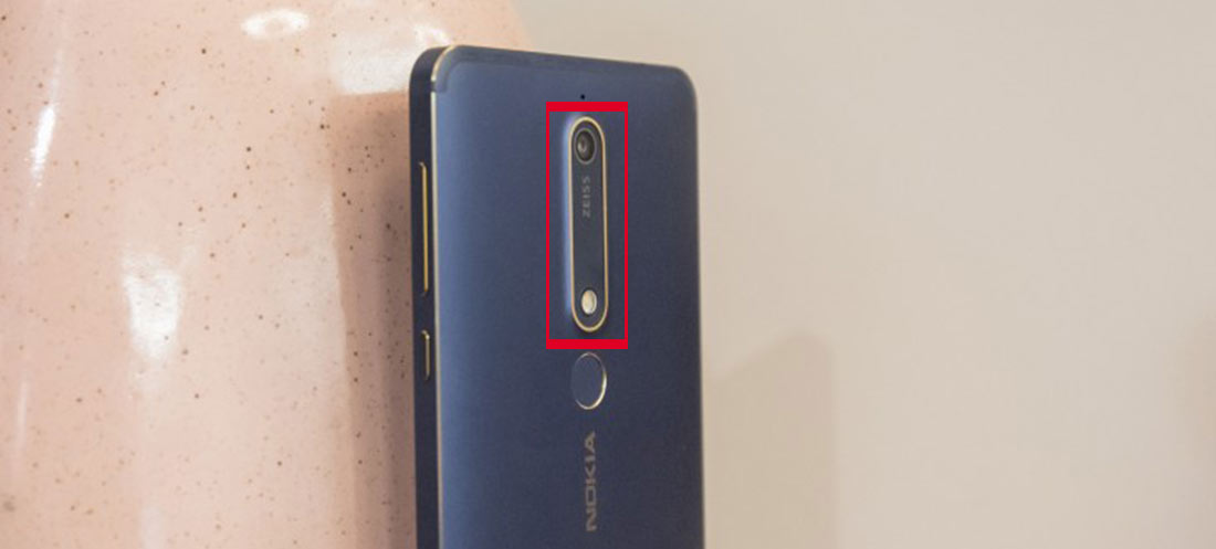 دوربین پشت نوکیا Nokia 6.1