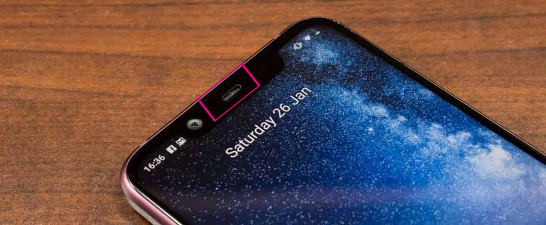 تعویض اسپیکر مکالمه نوکیا Nokia 8.1 