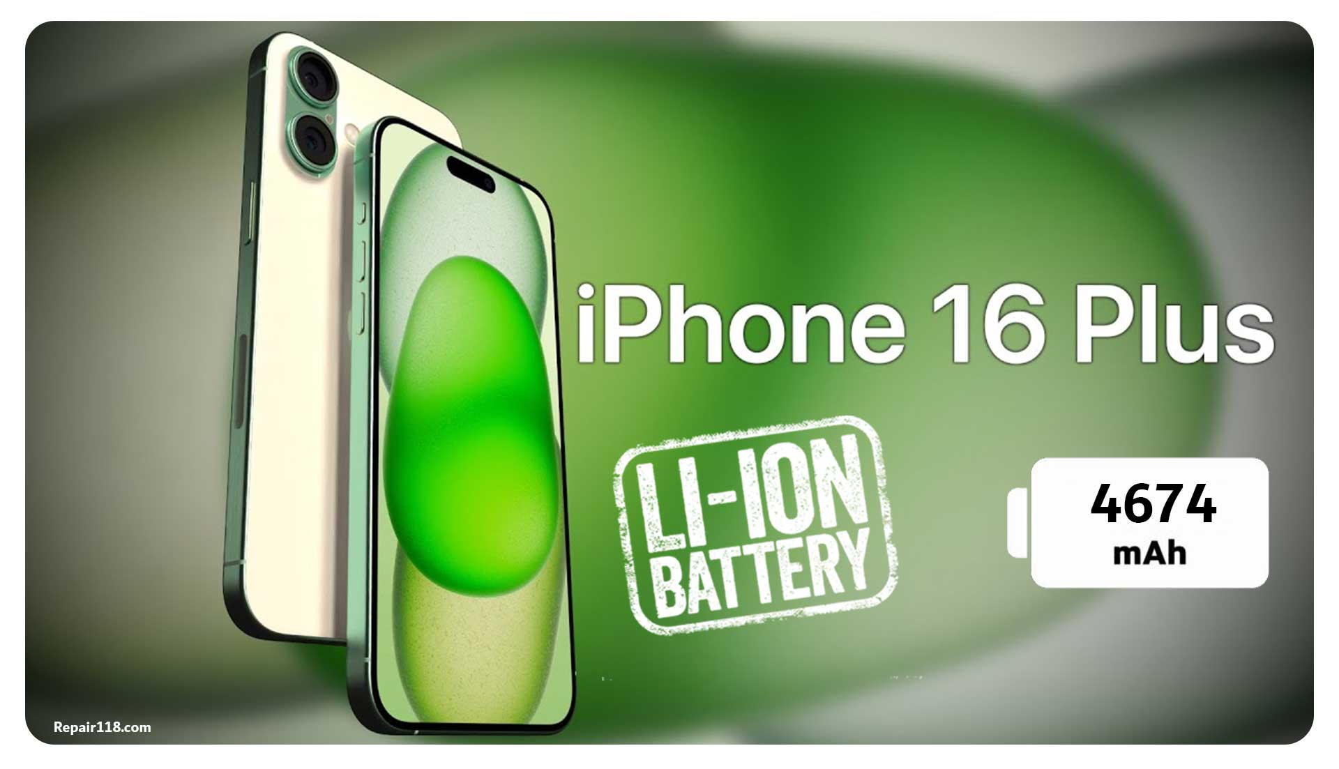 باتری گوشی آیفون Apple iPhone 16 Plus