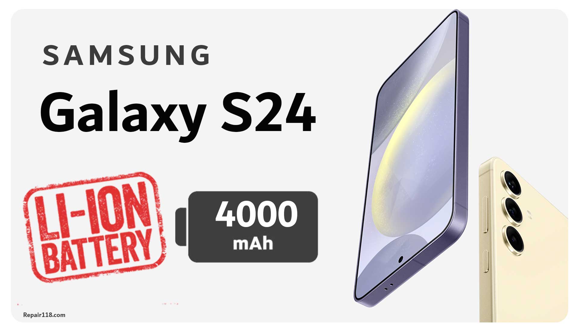 قیمت خرید باتری گوشی سامسونگ Samsung Galaxy S24